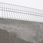 Козырьковые заграждения (КЗР) для бетонных или кирпичных заграждений. ЦеСИС НИКИРЭТ